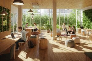 Read more about the article Eco-Friendly Coworking: How Green Workspaces Are Changing the Industry